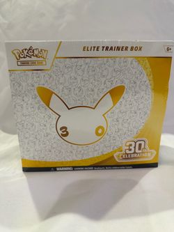 Pokemon 30th celebration ETB box