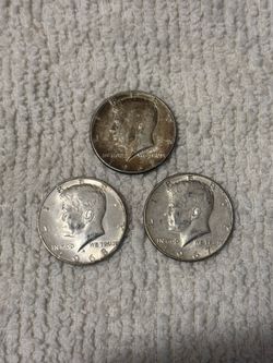 Silver Kennedy half dollars