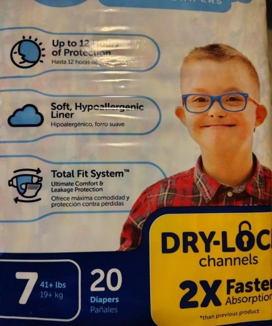 Comfees Premium Diapers Size 7 