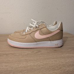 Nike Air Force 1 Low Men's Size 11 Retro LL QS Linen Canvas Sneakers HV2021-200
