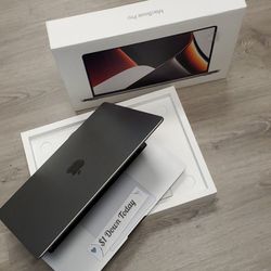 Apple MacBook Pro M1 Pro Chip 14in Opened Box - $1 DOWN TODAY, NO CREDIT NEEDED