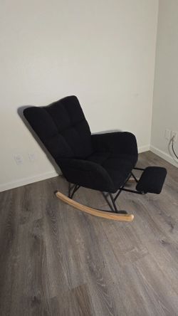 Teddy Fabric Rocking Chair