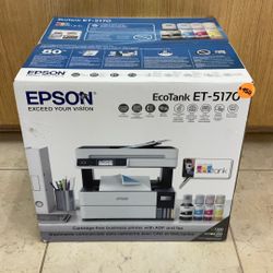 EPSON ECO TANK ET-5170 CARTRIDGE-FREE BUSINESS PRINTER WITH ADF AND FAX.