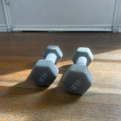 2lbs + 6lbs Dumbbells