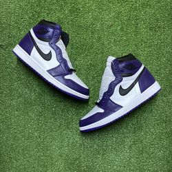 Jordan 1 Court Purple Size 10
