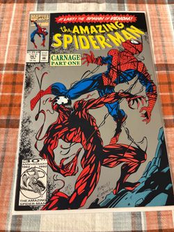 Amazing Spider-Man 361! 1st Carnage (2nd Print, Silver Cover), 90s Marvel!