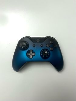USED - Custom Teal Xbox One Slim Controller (w/ Batteries!)