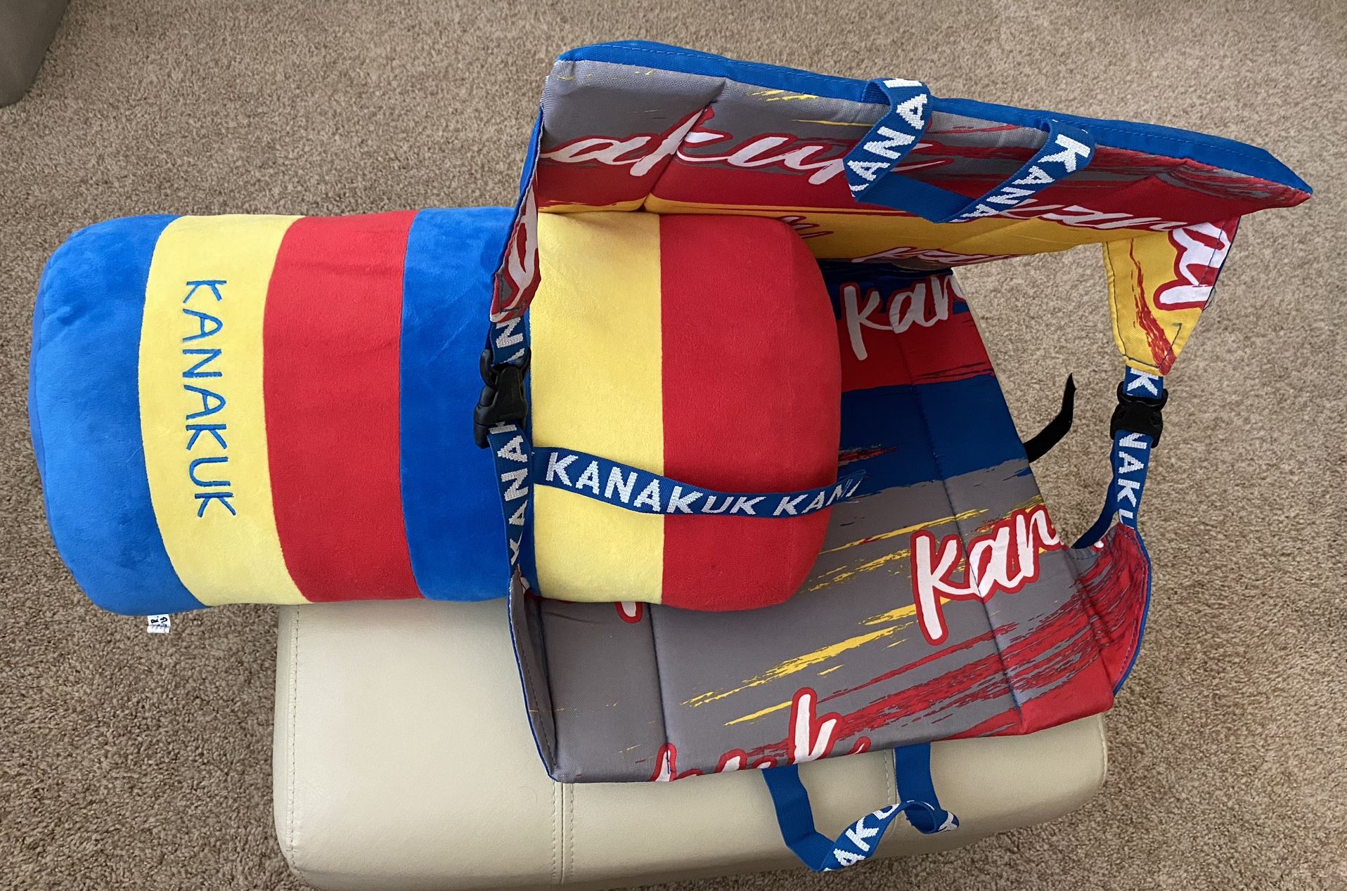 Camp Kanakuk Blob Pillow and Crazy Chair