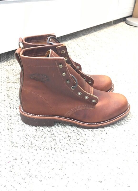 NEW CHIPPEWA 1901J33 SERVICE BOOTS,TAN RENEGADE