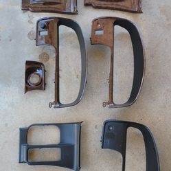 3rd Gen 4runner Interior Pieces Limited Wood Grain Light And Dark Wood Grain. Black Oem