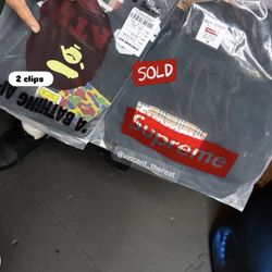 Bape And Supreme Burberry
