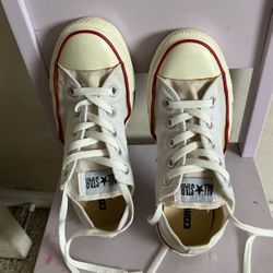 converse white great condition womens 6