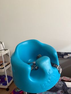 Blue baby chair