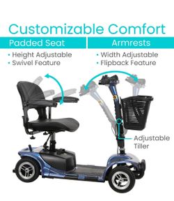 Scooter electric Mobility  350 blue
