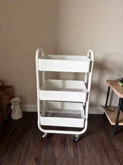 3-Tier Metal Utility/Storage Cart