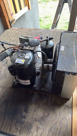 Compressor for commercial walk in refrigerator