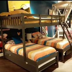 Triple Bunk Bed $39 Down 
