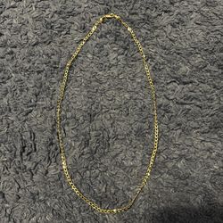 18kt Gold Chain 3mm 19.5” 7g