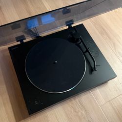 Sony PS-LX310BT Belt Drive Turntable: Vinyl Record Player with Bluetooth