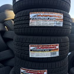 215/45/18 Arroyo 4 New Tires 