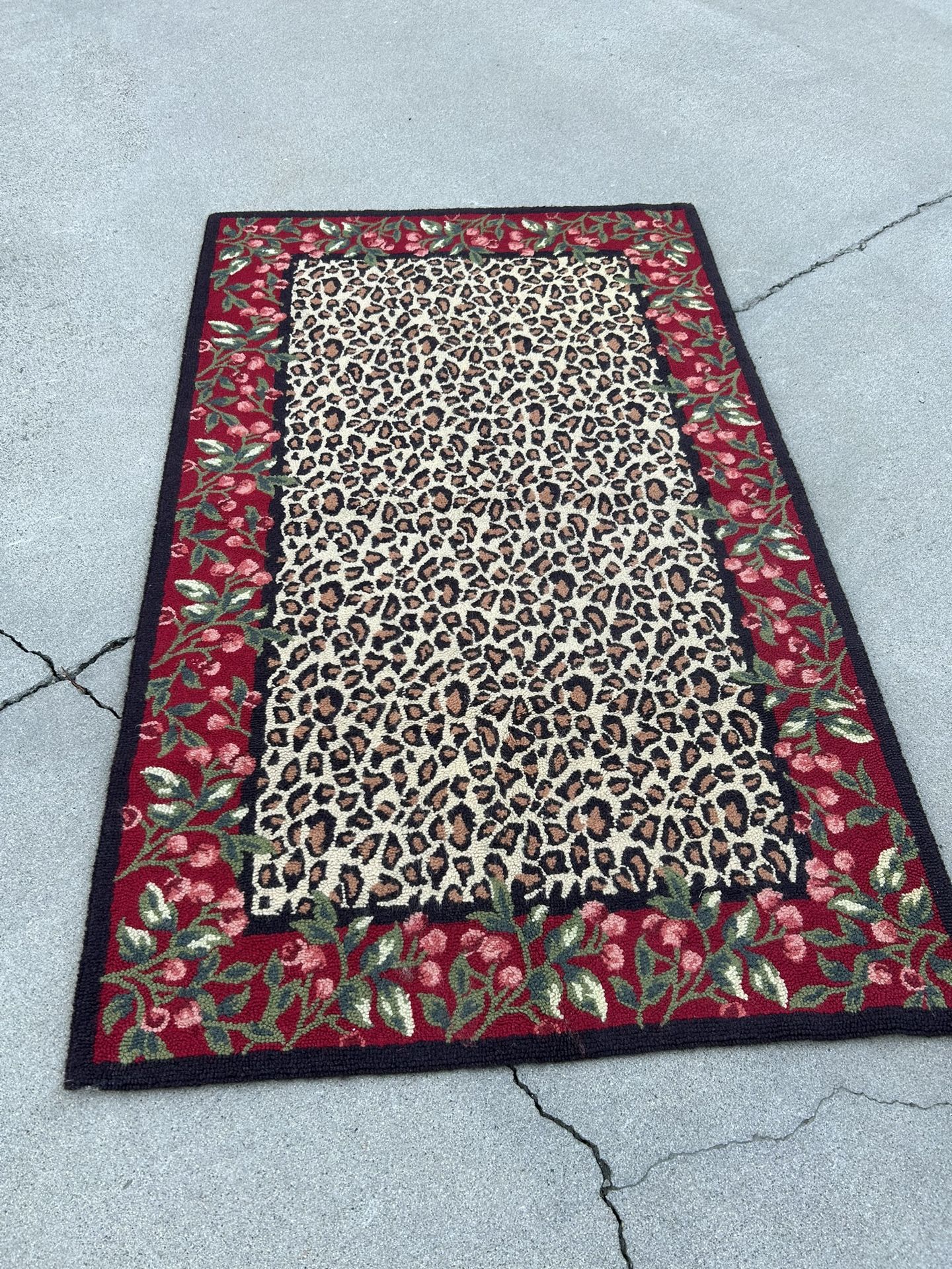 Leopard Rug!