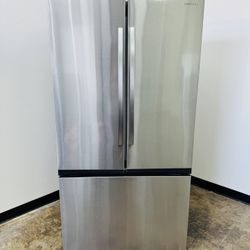 36" 3-Door French Door Refrigerator stainless steel