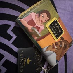 Disney Loungefly Beauty And The Beast Wallet 