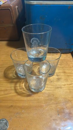 Kachina Set Of Whiskey Glasses 