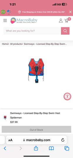 Spider-Man Life Jacket 