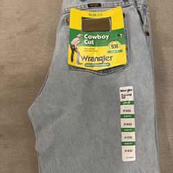 Wrangler cowboy cut jeans