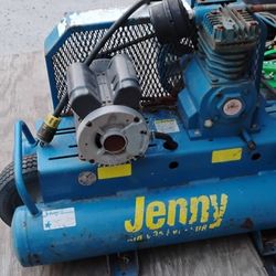 Jenny K15A-8P-115/1 Portable Air Compressor