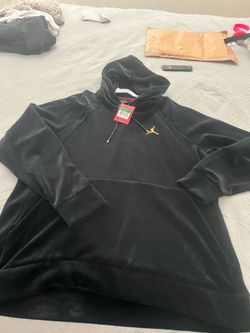 Air Jordan velour hoodie