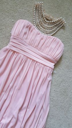 New pink chiffon prom/hc/bridal dress