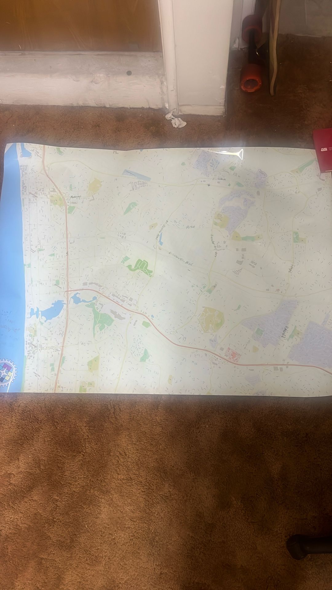Whiteboard Map of Oceanside