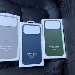 Iphone 17 Pro Max Leather Case