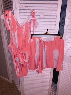 Sleevesless Shorts set