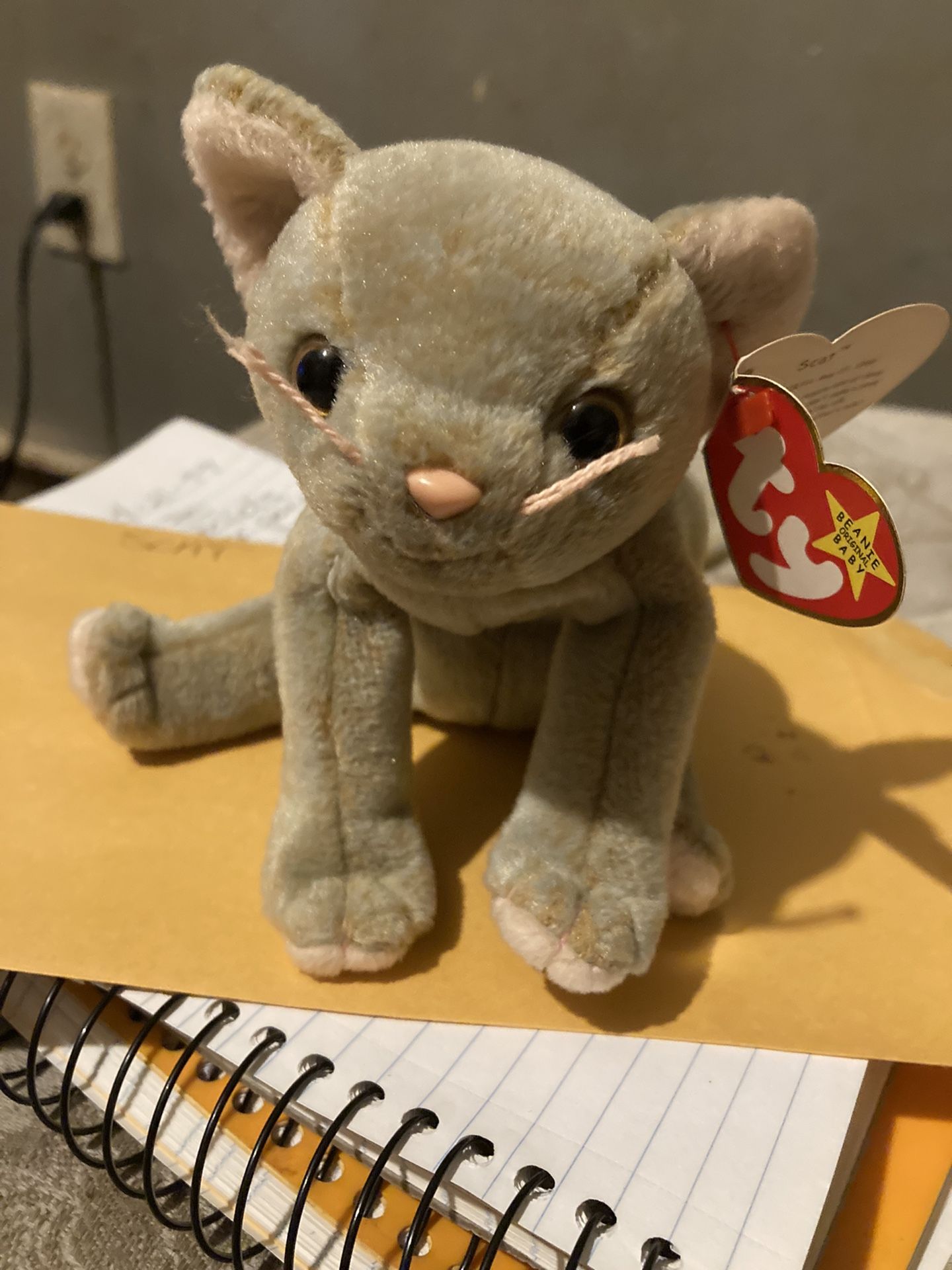 Scat The Cat Rare beanie baby