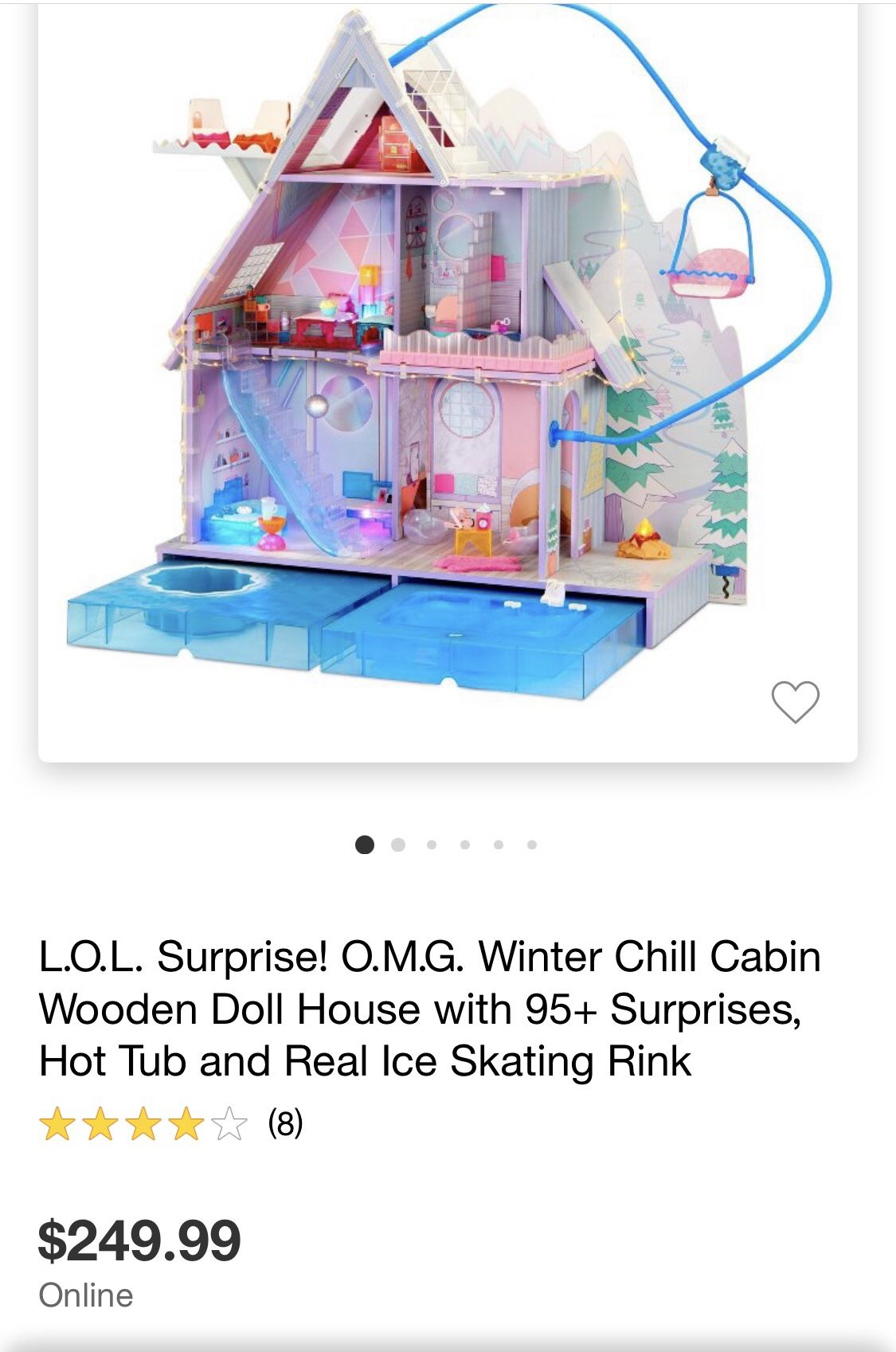 LOL Surprise! Winter Disco chalet Dollhouse