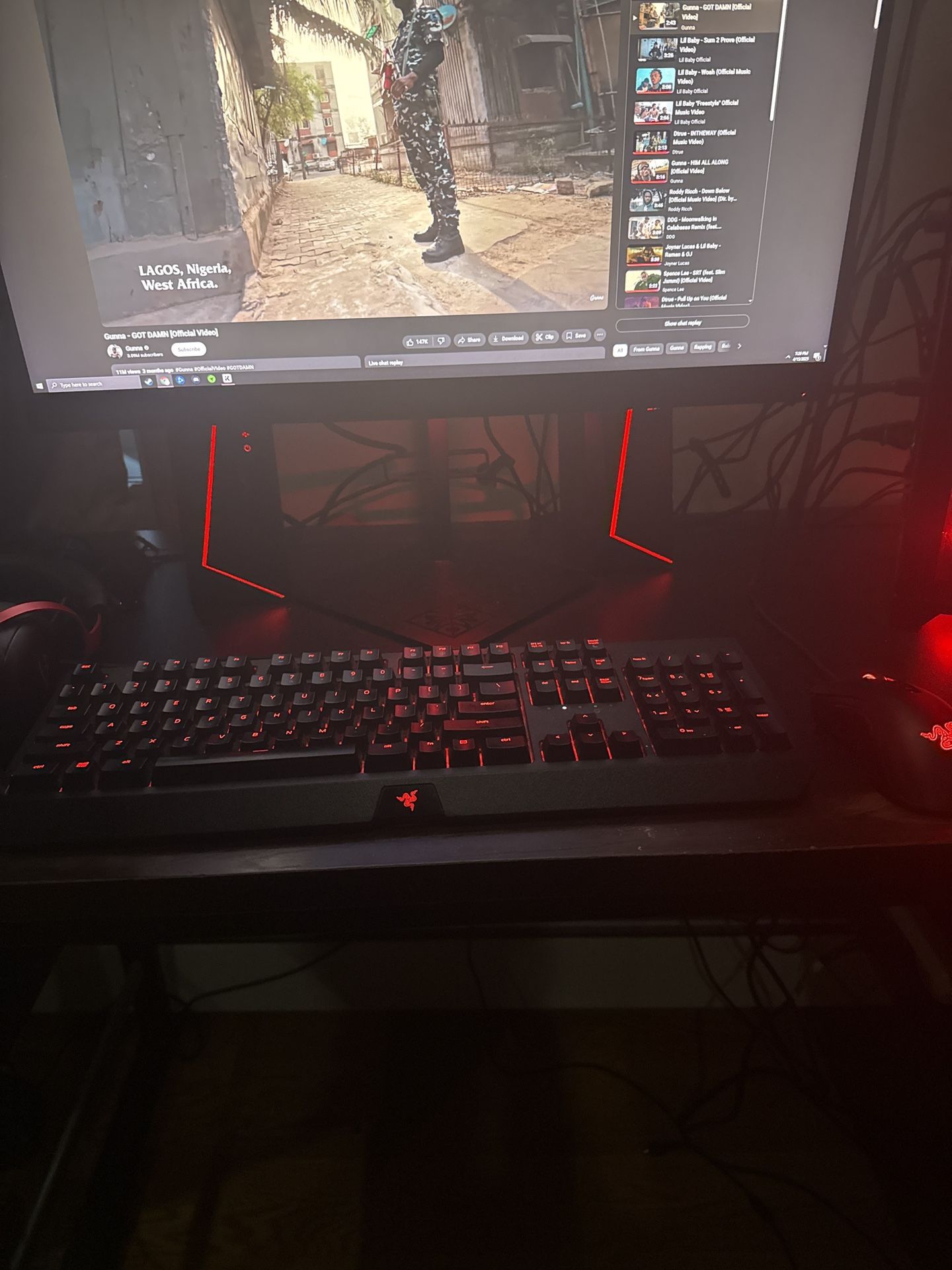 Gaming set up