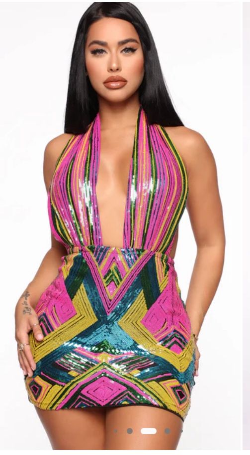 Sequin dress SZ M $25