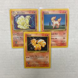 Pokémon Ninetails Lot Basic Edition 🔥🔥🔥