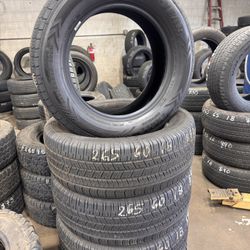 4 Used Tire 265/60r18 $360