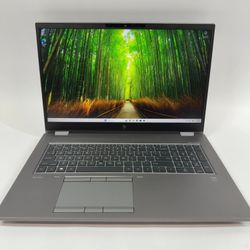 HP ZBook FURY 17 G7 17.3" i7-10850h 2.7GHz 64GB RAM 512GB SSD Quadro RTX 3000