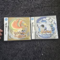 Pokemon HEART GOLD And SOUL SILVER