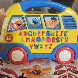 Toy- Sesame Street Alphabet Phonics Learning Bus