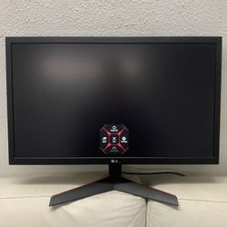 Lg  Gaming Monitor 24 Inches With 2 HDMI Ports And Display Port 