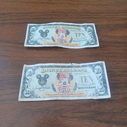 Disney Dollars  1993 Series.