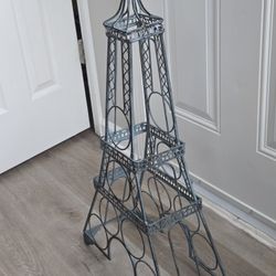 Metal Eiffel Tower Wine Rack
