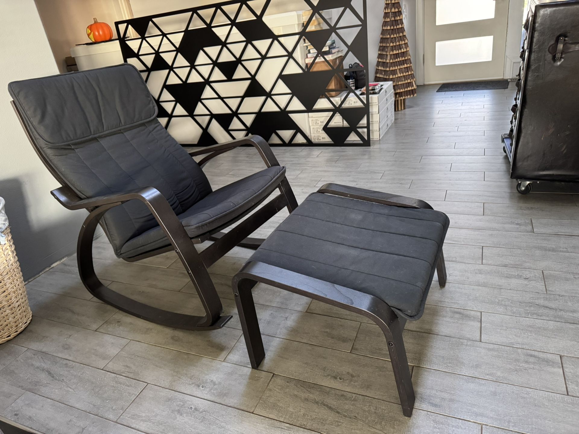 Rocking Chair & Ottoman 