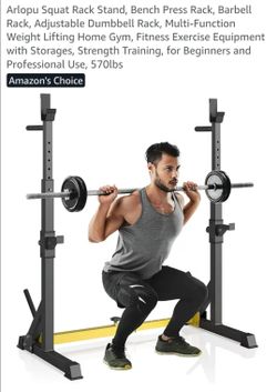 Squat Rack Stand, Bench Press Rack